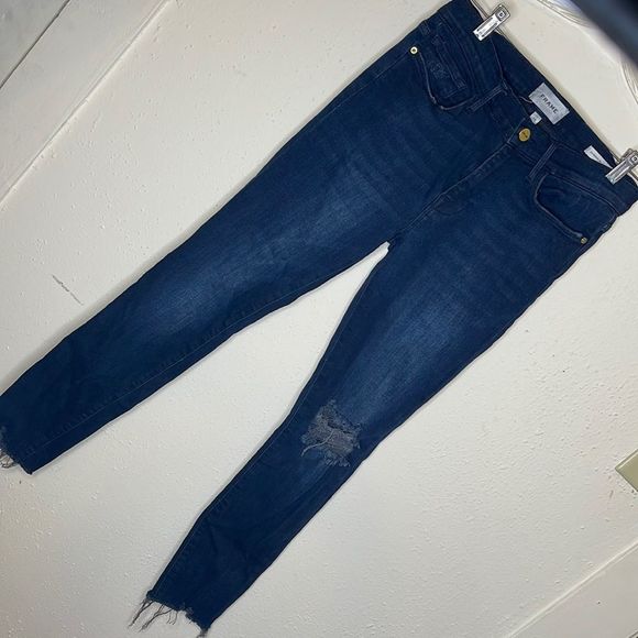 Frame Denim Denim - Frame Le Skinny de Jeanne Raw Hem